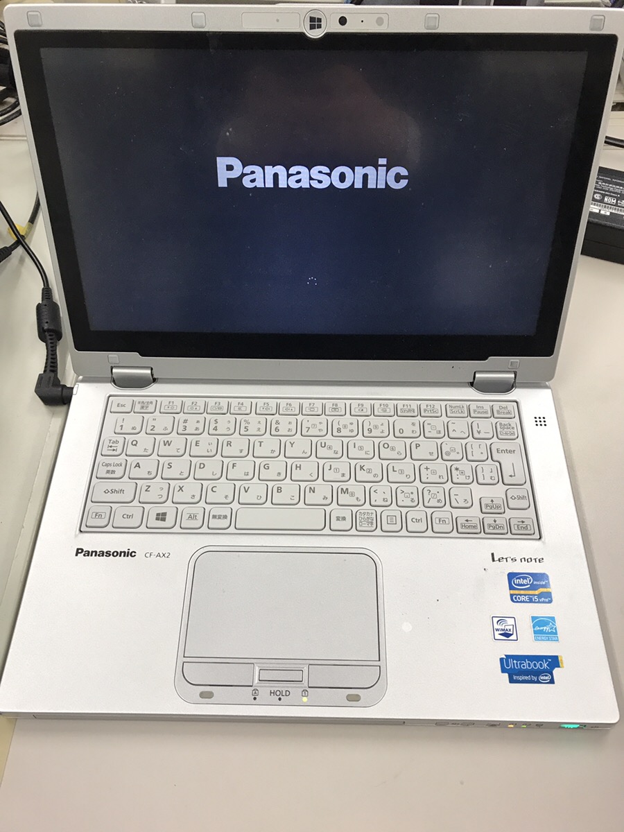 京都府京都市 ノートパソコンが起動しない／パナソニック Windows 10のイメージ