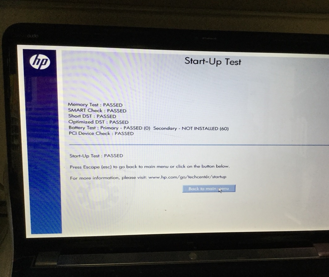 京都府京都市伏見区 ノートパソコンが正常に起動できない／HP(ヒューレット・パッカード) Windows 10のイメージ
