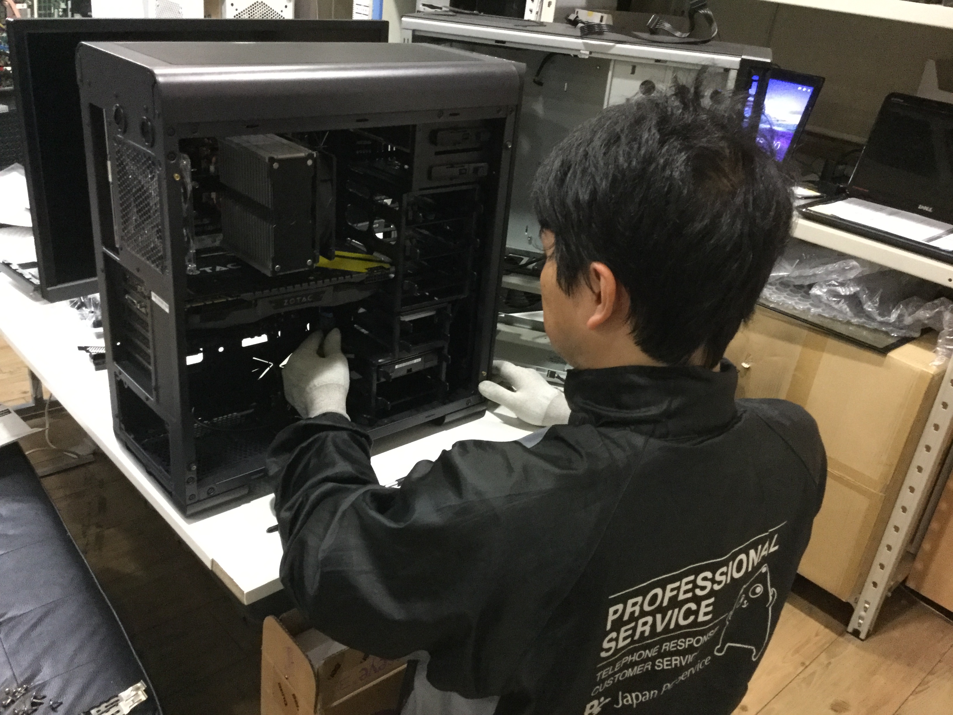 東京都立川市 デスクトップパソコンが起動しない／自作PC(BTO) Windows 10のイメージ