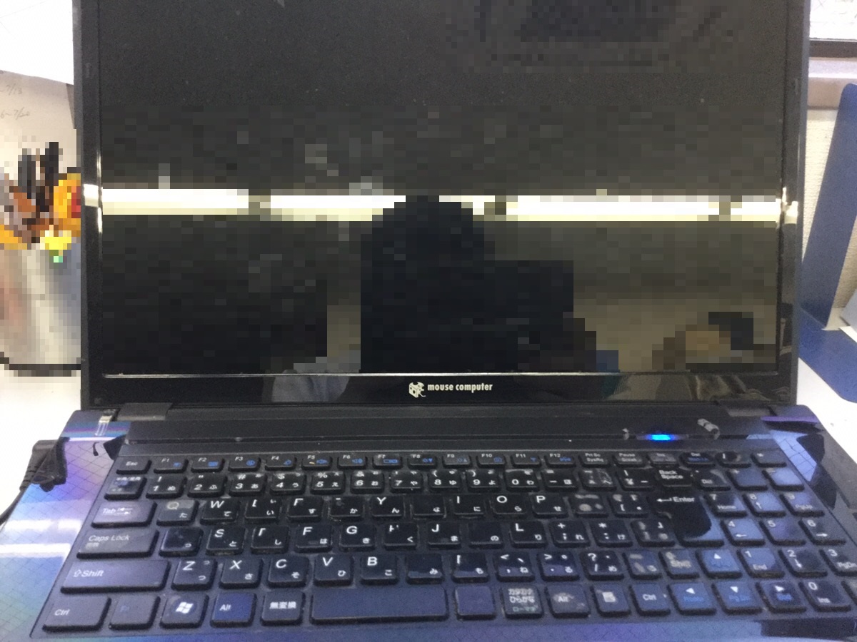 東京都武蔵野市 ノートパソコンがフリーズする／マウスコンピューター Windows 7のイメージ