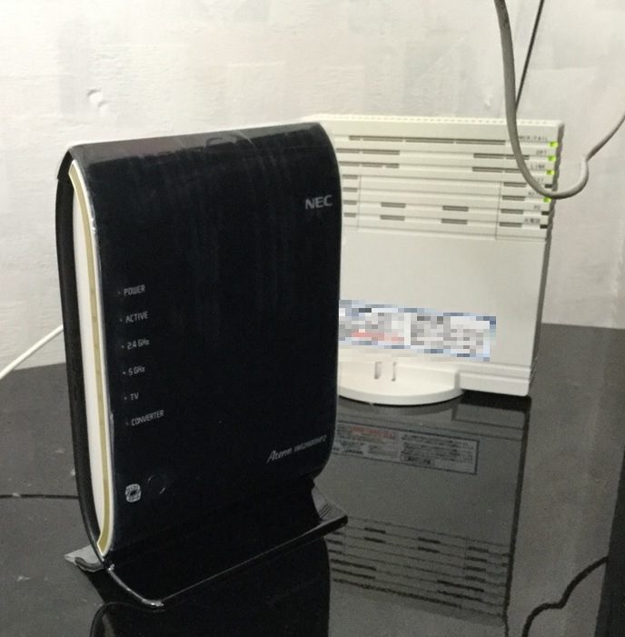 滋賀県野洲市 ノートパソコンのインターネットの設定（無線）／NEC Windows 10のイメージ