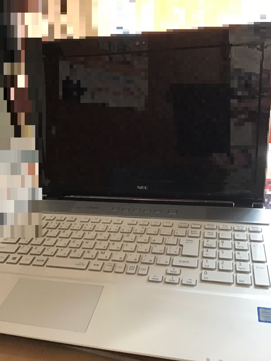 東京都品川区 ノートパソコンの電源が入らない／NEC Windows 10のイメージ