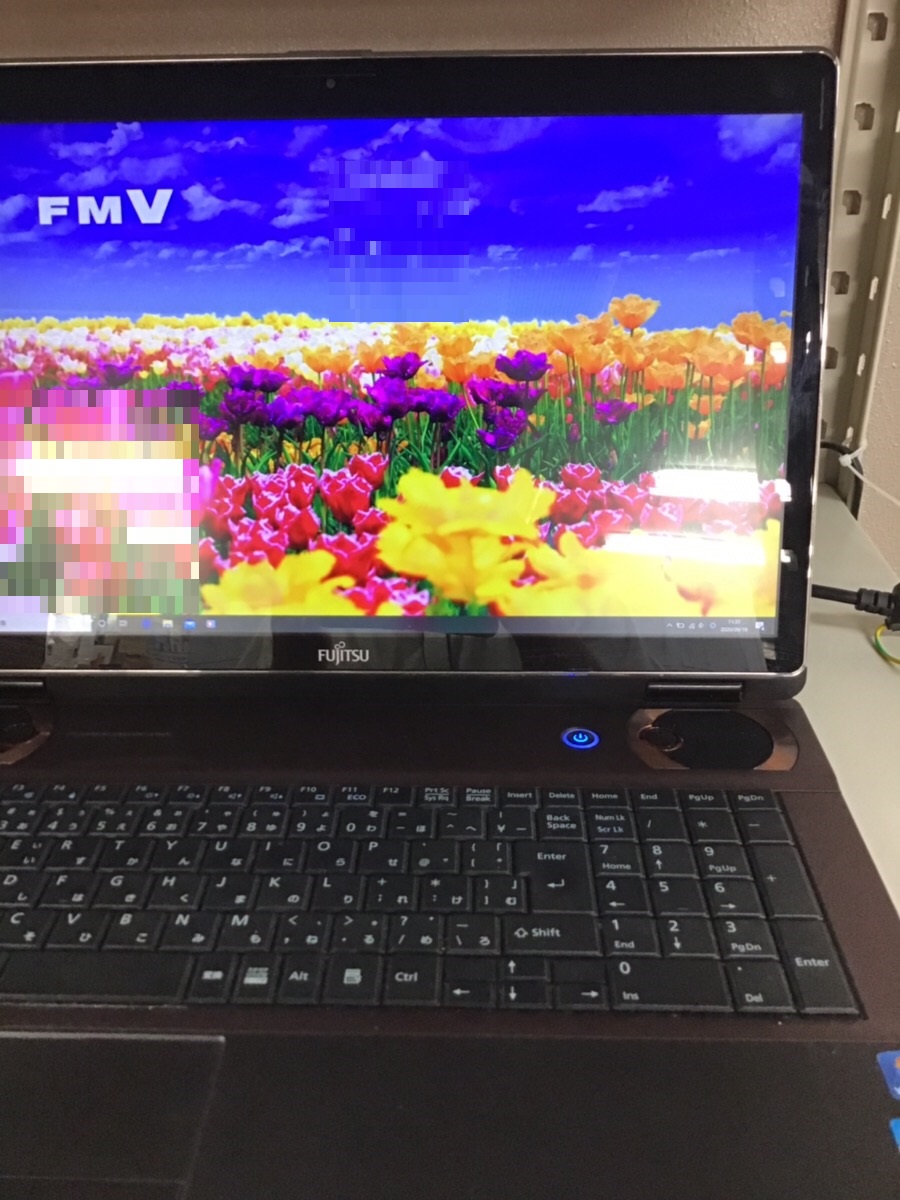 神奈川県平塚市 ノートパソコンが起動しない／富士通 Windows 10のイメージ