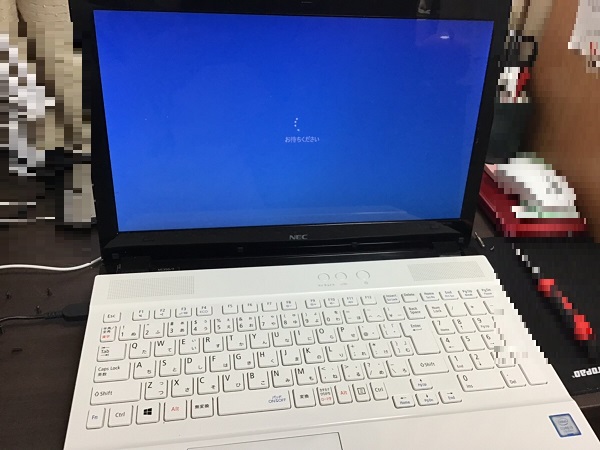 東京都世田谷区 ノートパソコンが起動しない／NEC Windows 10のイメージ